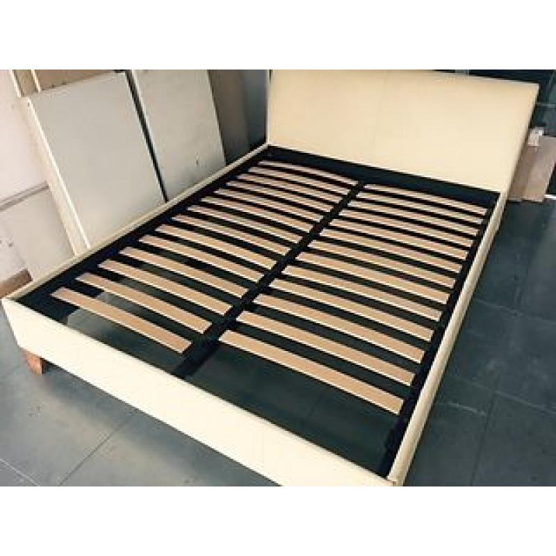 Beautiful King Size Leather bed frame