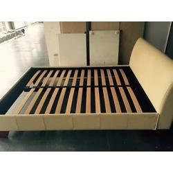 Beautiful King Size Leather bed frame