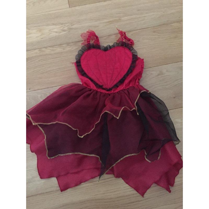 Red heart Vampire dress.