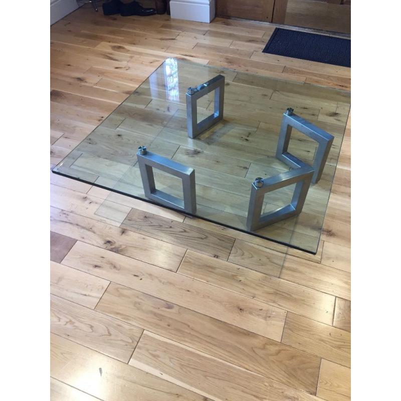 Contemporary Conran Glass Coffee Table