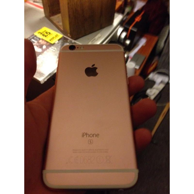 Iphone 6s rosegold