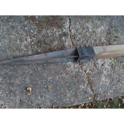 wooden fence and fence stakes