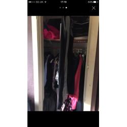White and Black Bodycon Dress Size 24