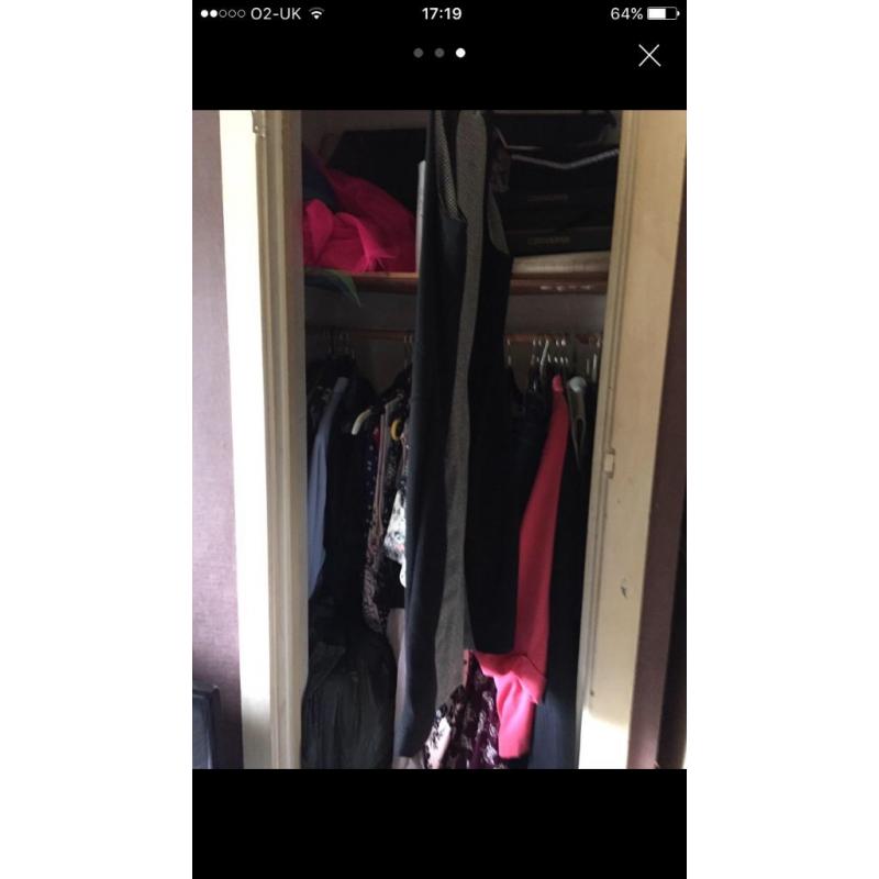 White and Black Bodycon Dress Size 24