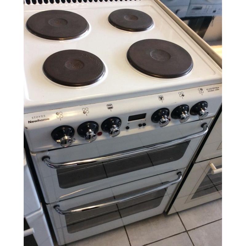 Stoves Newhome ES550D0 Dlm Electric Double Oven with Warranty