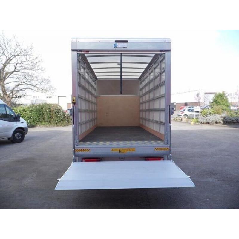 MAN &van Large LUTON Van With TAILIFT CALL ALI RAZA BEST Prices