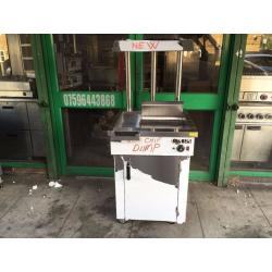 CATERING COMMERCIAL FAST FOOD CHIP DUMP SCUTTLE CHIPS WARMER MACHINE KITCHEN TAKE AWAY KITCHEN KEBAB