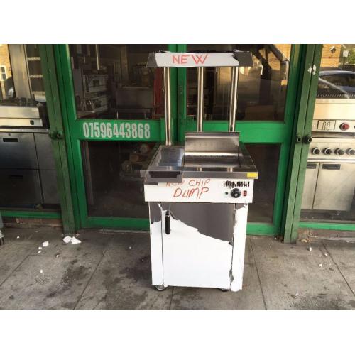 CATERING COMMERCIAL FAST FOOD CHIP DUMP SCUTTLE CHIPS WARMER MACHINE KITCHEN TAKE AWAY KITCHEN KEBAB