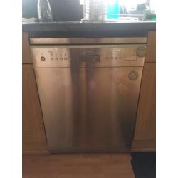 Smeg dishwasher. Stainless steel.
