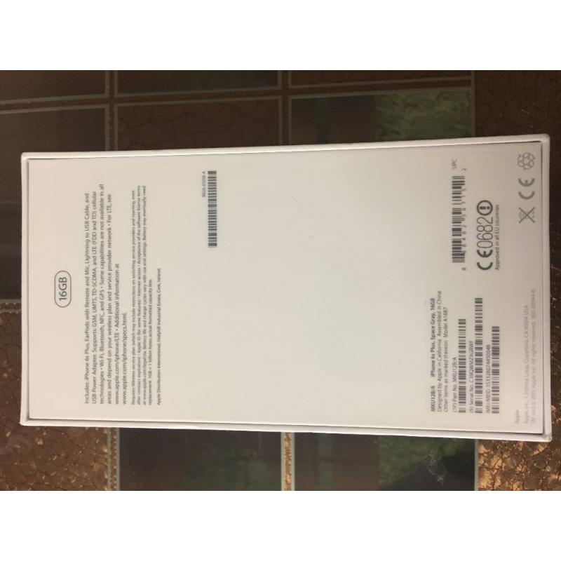 Iphone, 6S Plus, 16gb, Space Grey (Unlocked) *PRICE NEGOTIABLE*