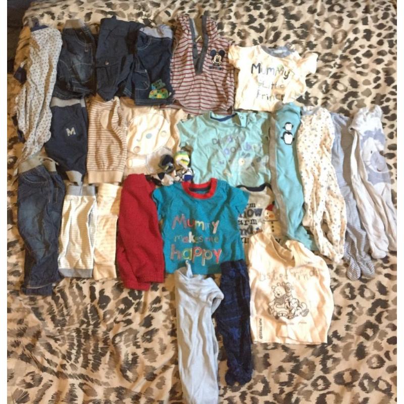 Boys clothes bundle 0-3 months