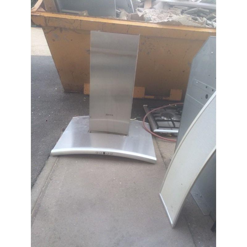 Complete oven hob extractor hood gas NEFF