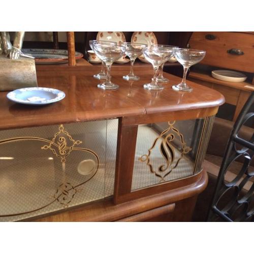 Vintage champagne saucers