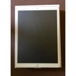 NEW iPad Pro (32GB, Gold, 12.9") NEW Apple Pencil, White Smart Case/Cover bundle