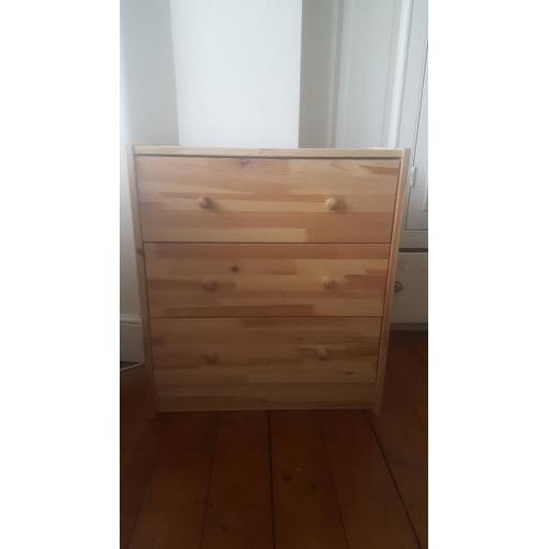 Ikea RAST - Chest of 3 drawers - Pine