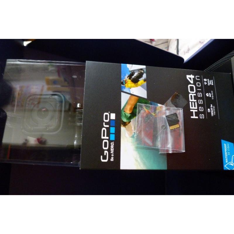 GoPro HERO4 Session Camcorder - Black + Original Casey and 32 GB microSD card