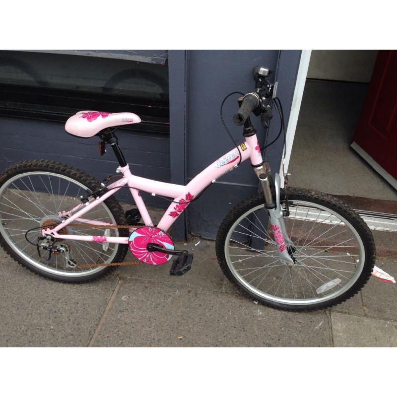 Little girls mountain bike in exellent condition