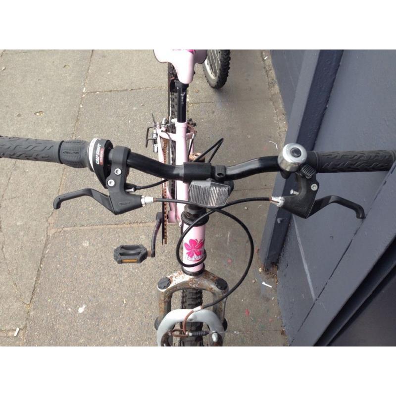 Little girls mountain bike in exellent condition