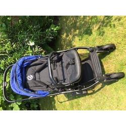 Baby clothes, steriliser, bath seat, bouncers pushchair, car seat