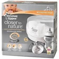 Baby clothes, steriliser, bath seat, bouncers pushchair, car seat