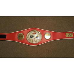 IBF BOXING BELT HEAVY WEIGHT MIKE TYSON