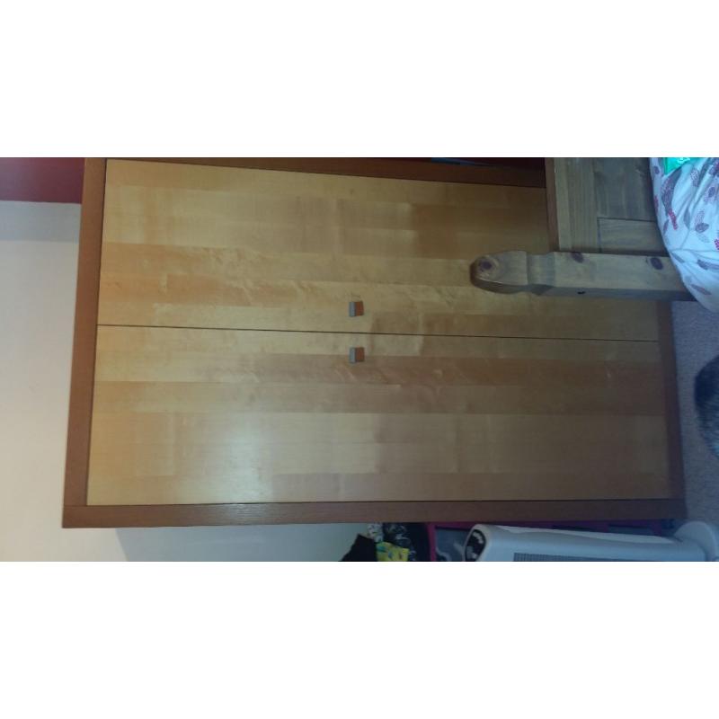 Solid wood wardrobe great condition!