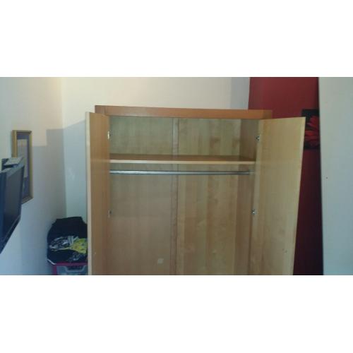 Solid wood wardrobe great condition!