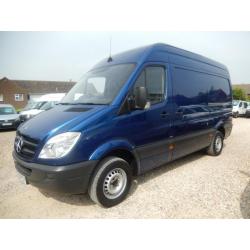 2011 60 MERCEDES-BENZ SPRINTER 313 CDI MWB HI ROOF 129 BHP BLUE EFFICIENCY 8023