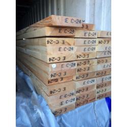 New timber c 24 joists 6 X 2 X 18 ft
