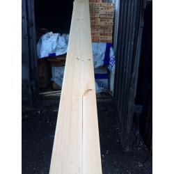 New timber c 24 joists 6 X 2 X 18 ft