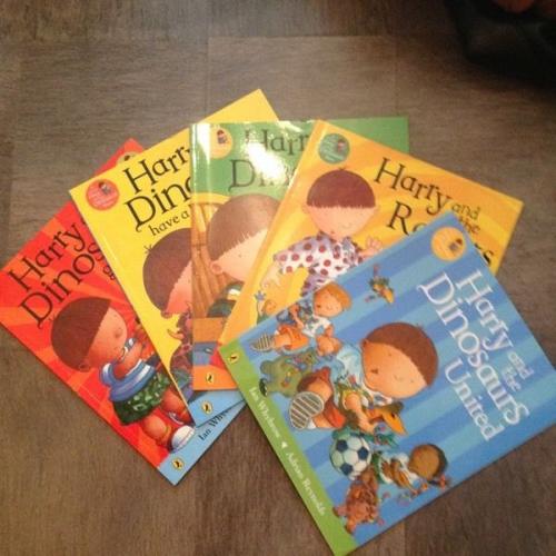 Harry & The Dinosaurs Book Set Brand New