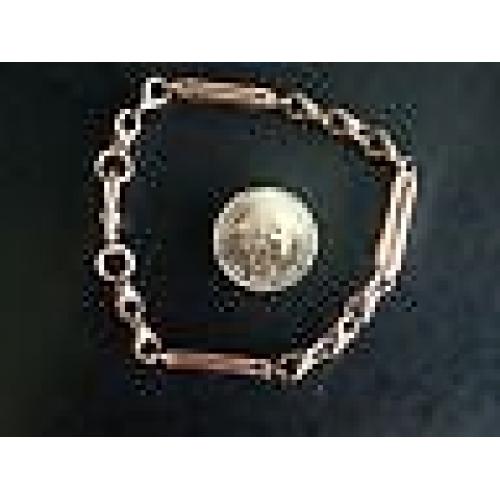 gold bracelet! rose gold ladies bracelet in perfect condition
