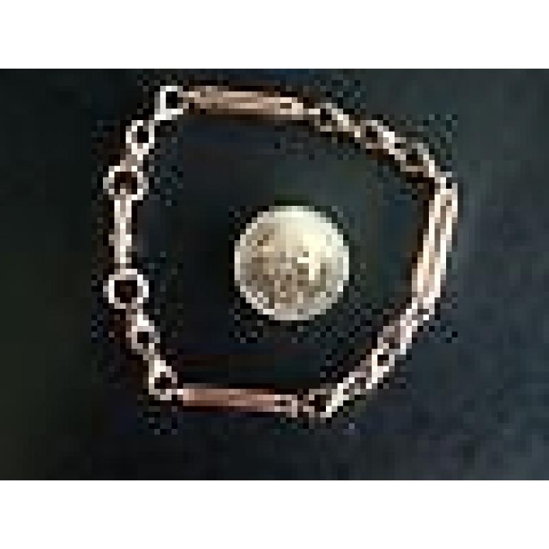 gold bracelet! rose gold ladies bracelet in perfect condition