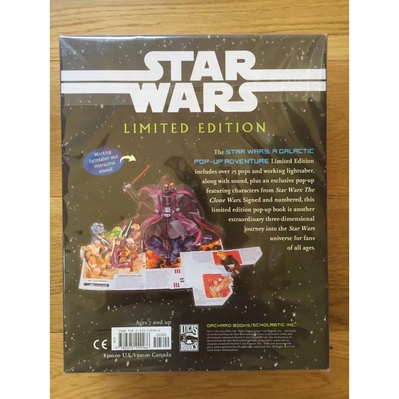 Star Wars A Galactic Pop-Up Adventure Limited Edition