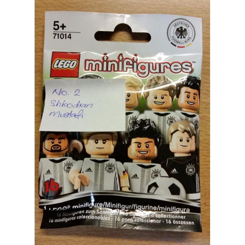 LEGO DFB German Football Minifigure 71014 - No. 2 (Shkodran Mustafi)