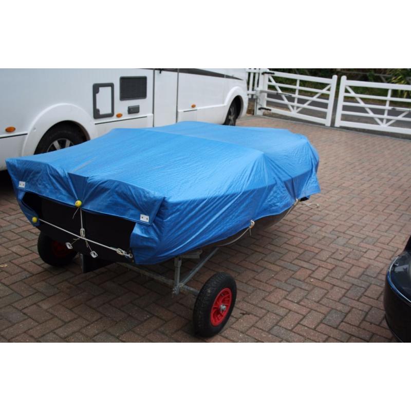 Wooden Dinghy row or motor