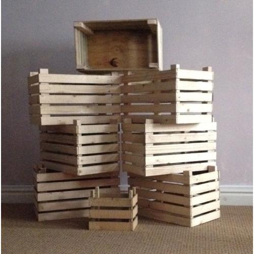 Crates,ideal for home/garden/restaurants/ bars/display/
