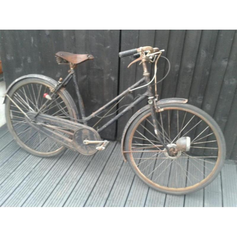 1948 Raleigh Ladies Bicycle.