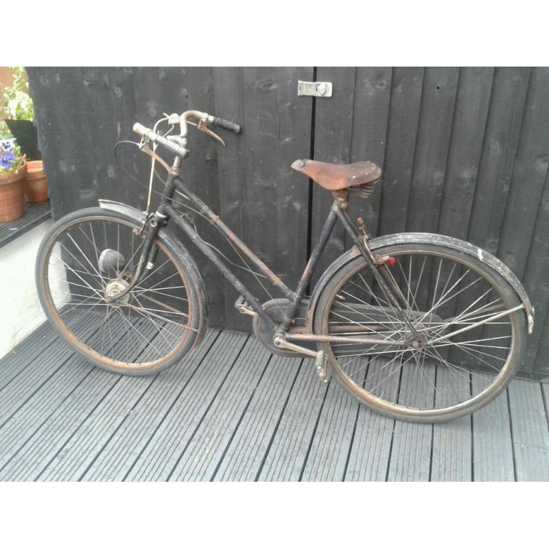 1948 Raleigh Ladies Bicycle.