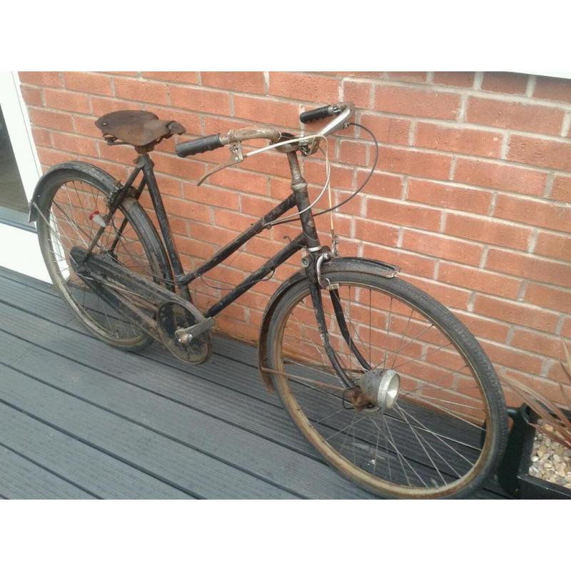 1948 Raleigh Ladies Bicycle.