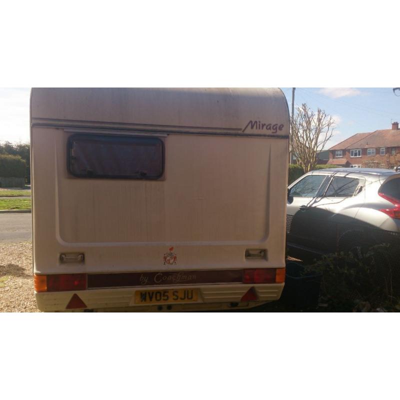 2 berth coachman mirage caravan