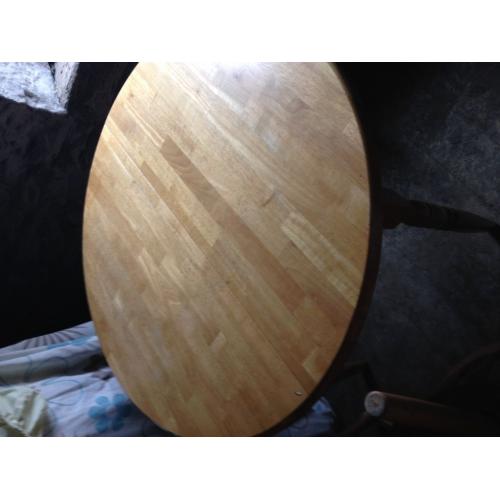 Pine dining table & 4 chairs
