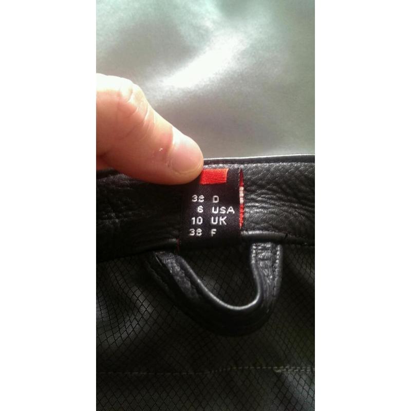 Hein Gerick ladies leather jacket UK10