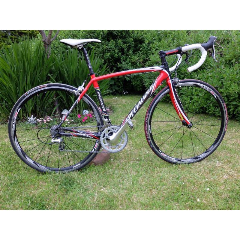 Specialized Tarmac carbon Shimano DuraAce Deda Ritchey WCS 3T etc