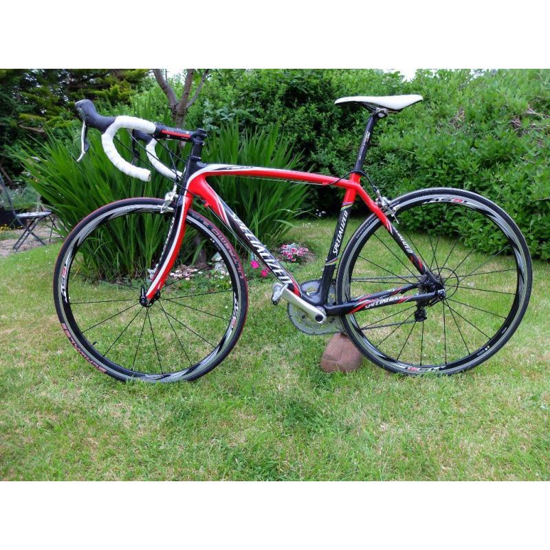 Specialized Tarmac carbon Shimano DuraAce Deda Ritchey WCS 3T etc
