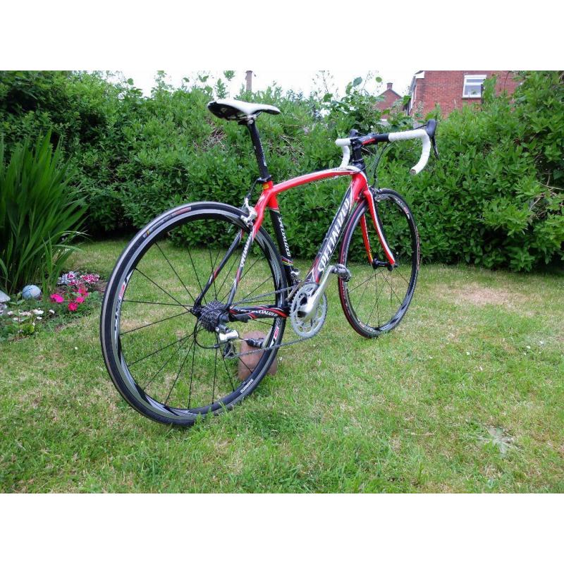 Specialized Tarmac carbon Shimano DuraAce Deda Ritchey WCS 3T etc
