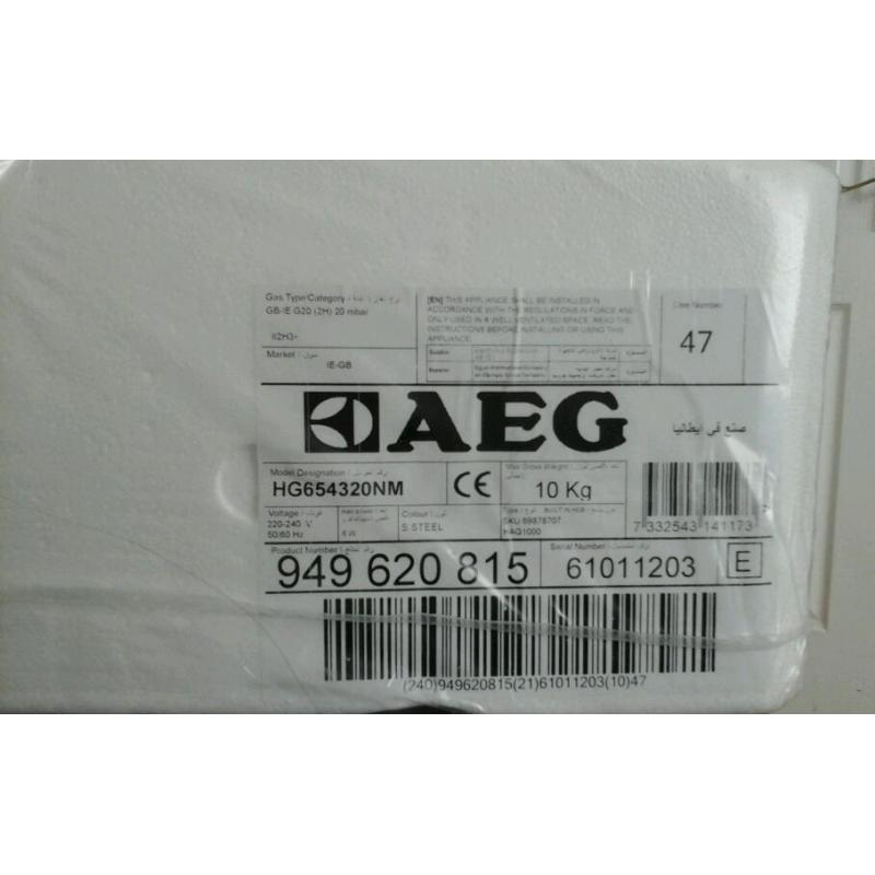 Aeg gas hob