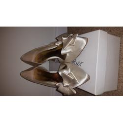 Next Ivory - satin size 7 shoes