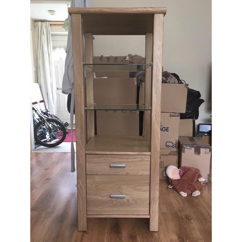 Solid Oak Cabinet