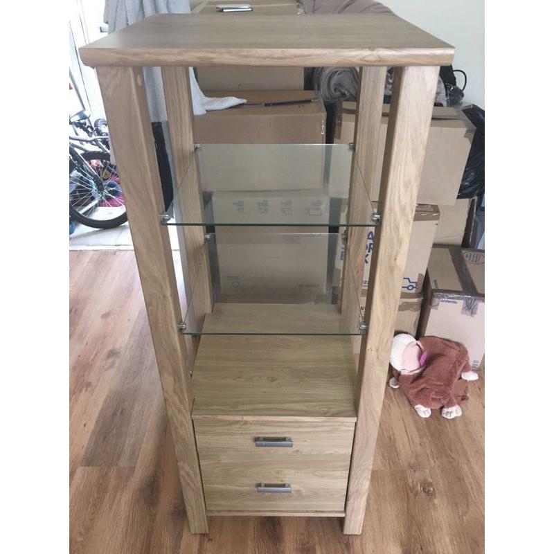 Solid Oak Cabinet